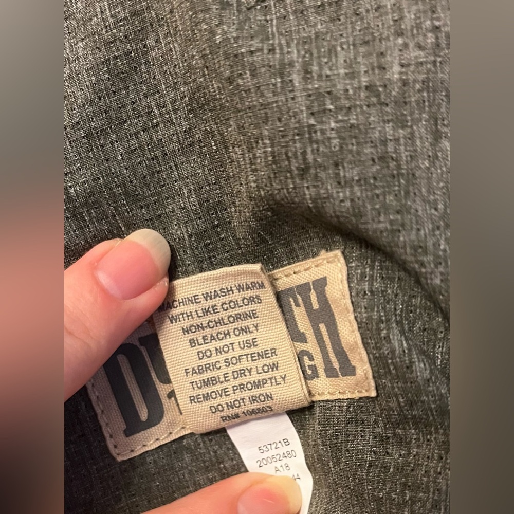 Duluth Trading Company Pants Men’s 42 X 32 Stretch Gray Green Flex  Work Outdoor - Picture 10 of 10